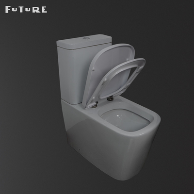 Livello coppia vicino standard ideale della toilette 837mm del bagno un cassettone di 2 pezzi