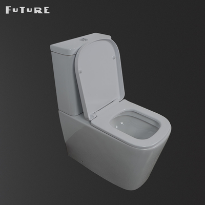 Livello coppia vicino standard ideale della toilette 837mm del bagno un cassettone di 2 pezzi