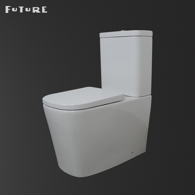Livello coppia vicino standard ideale della toilette 837mm del bagno un cassettone di 2 pezzi