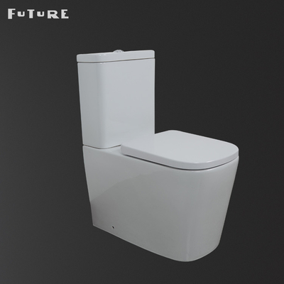 Livello coppia vicino standard ideale della toilette 837mm del bagno un cassettone di 2 pezzi
