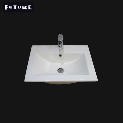 Inghiottitoio standard quadrato del lavabo di vanità del lavandino del Governo di bagno