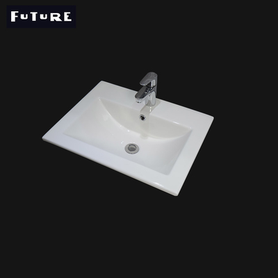 Inghiottitoio standard quadrato del lavabo di vanità del lavandino del Governo di bagno