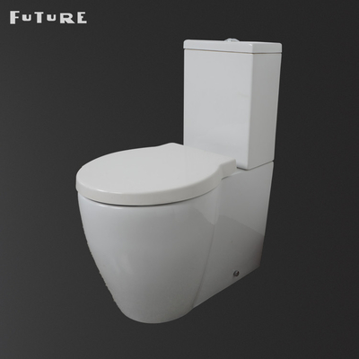 Toilette coppia vicina in due pezzi del bidet del gabinetto della villa automatica di deodorizzazione
