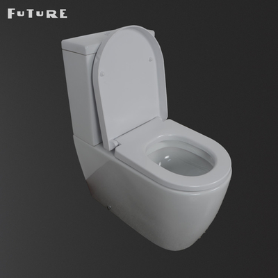 gabinetto coppia fine della trappola di Pan Rimless P della toilette del bagno di 420mm Seat