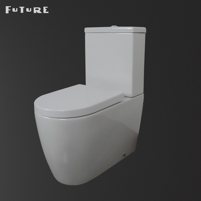 gabinetto coppia fine della trappola di Pan Rimless P della toilette del bagno di 420mm Seat