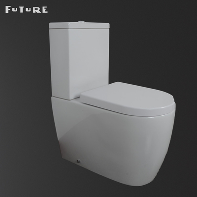 gabinetto coppia fine della trappola di Pan Rimless P della toilette del bagno di 420mm Seat