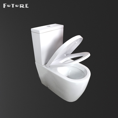 gabinetto coppia fine della trappola di Pan Rimless P della toilette del bagno di 420mm Seat