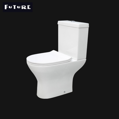 Sciacquone ceramica a livello doppia 570mm della proiezione di 3L 6L la breve annaffia il Wc
