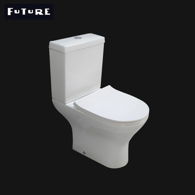 Sciacquone ceramica a livello doppia 570mm della proiezione di 3L 6L la breve annaffia il Wc