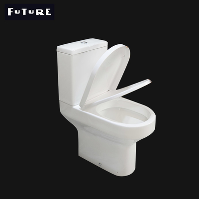 WC in due pezzi coppia vicino 610*357*400MM della toilette di altezza di comodità della trappola di P