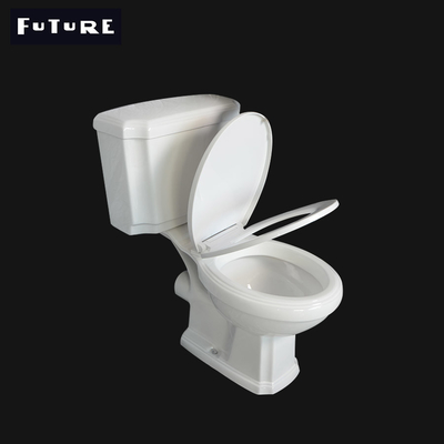 La toilette coppia vicina diritta 3L 6L del bagno del pavimento ha celato il serbatoio di acqua