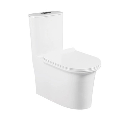 Toilette di un pezzo di Siphonic di operazione automatica con progettazione di risparmio dell'acqua 4/6L